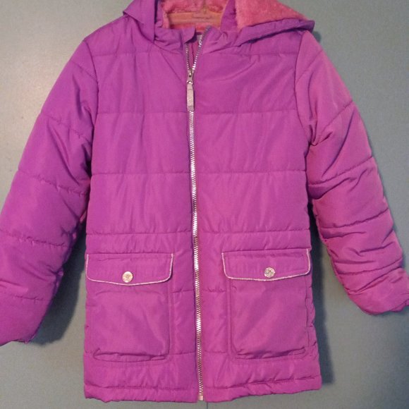 pink cat and jack coat